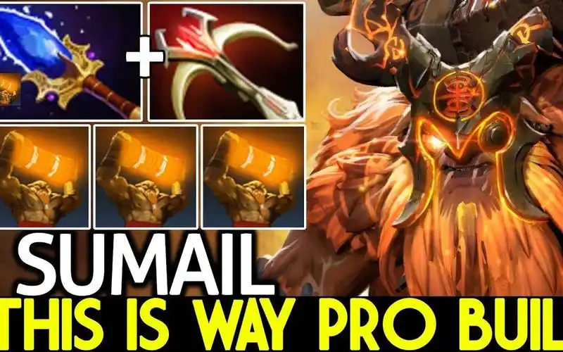 【dota2】sumail 神杖大炮 快乐的中单牛头 by dota2 highschool