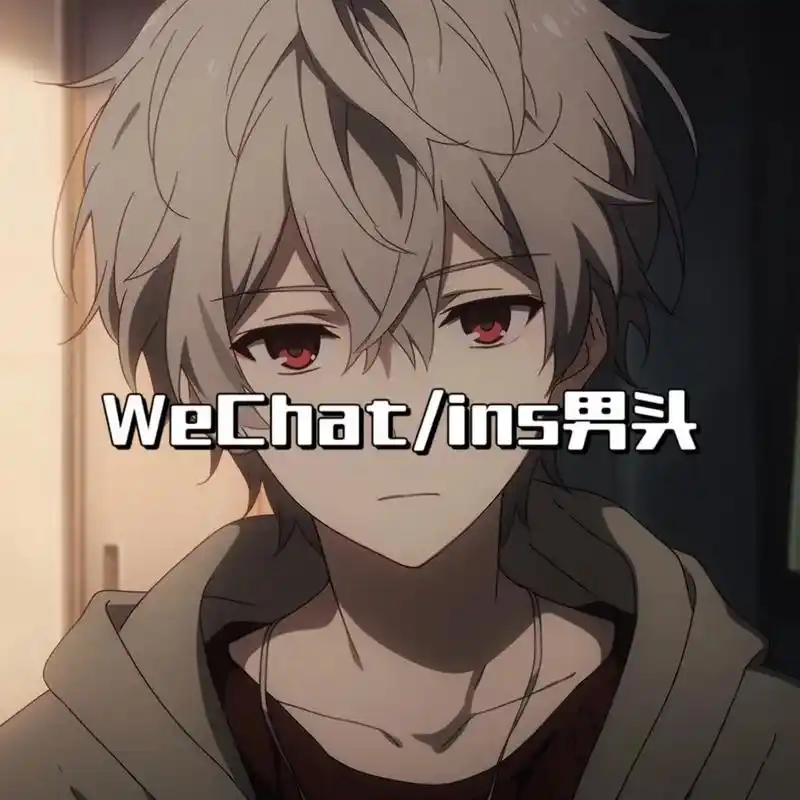 动漫男头 #ins #小众头像 - 抖音