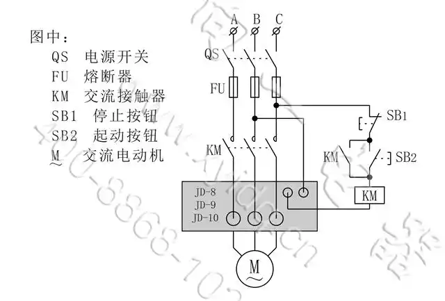 向一电器电动机保护器 电机保护器 三相电机缺相保护器