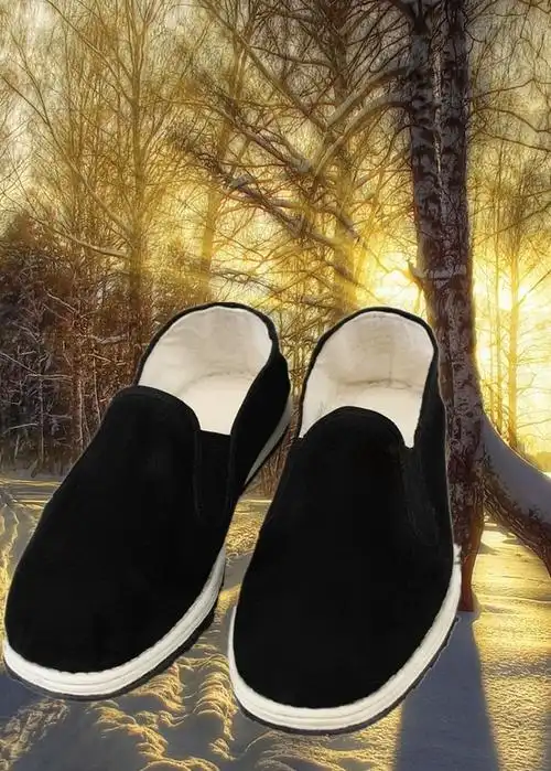 千层底老北京布鞋男女松紧口黑布鞋劳保鞋工作鞋驾车鞋军板鞋