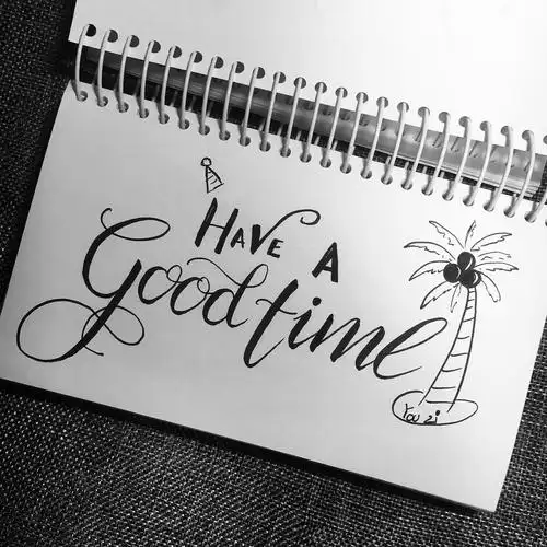 【手帐字体】brush lettering