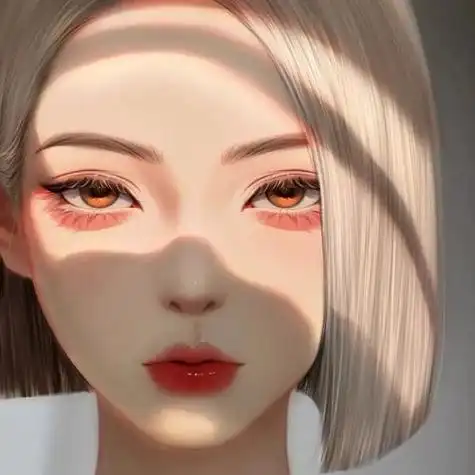 头像女短发卡通图片 卡通女生唯美冷傲有气质