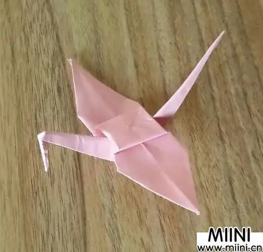 简单的折纸千纸鹤的折法图解教程
