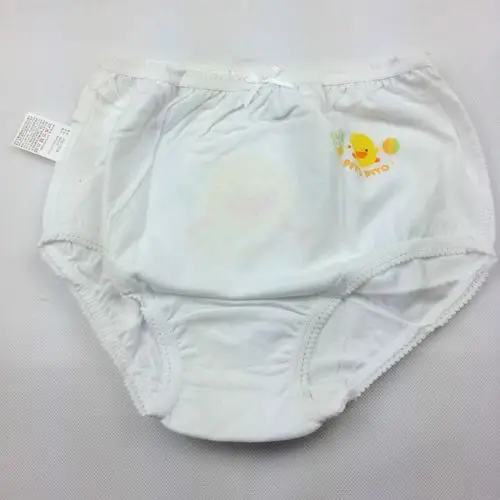 黄色小鸭宝宝单版女童内裤 32301 三角裤