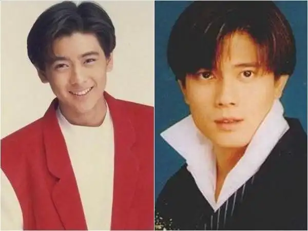 90年代中分头.(图/翻摄自网路)