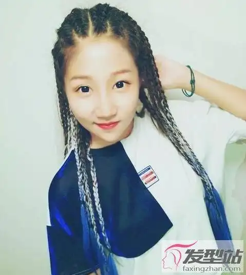 儿童小脏辫怎么编时尚显个性从小就很潮