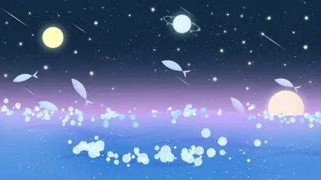 紫色梦幻星空流星雨背景设计, 紫色, 唯美, 梦幻 背景图片