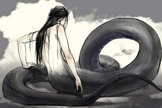 蛇蛇这么色,为什么没有人画心魔的蛇形态,是… - 半次元 - acg爱好者