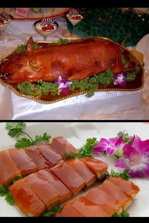 5斤烤乳猪 鲜嫩脆皮烤香猪 酒店食材乳猪