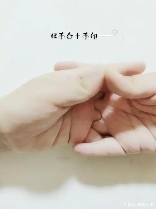 6.双手合十手印 即阴阳平衡手印,放在胸前做成冥想的姿势.