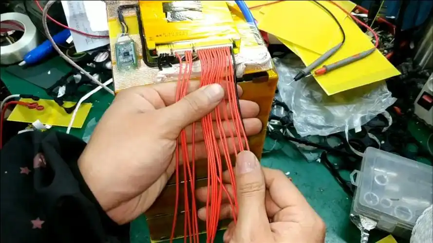 第一次自己组装了一个48v20a的电动车锂电池,总共花了850