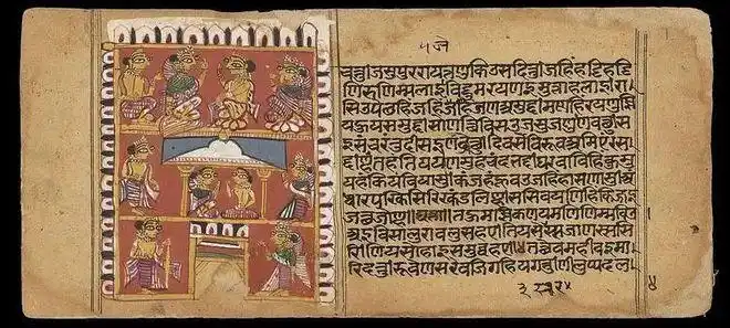 大多数印度教的圣书都由梵文书写,这种文字被称为 devanagari(天城体)