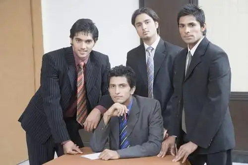 室,站,坐,笑,微笑,露齿笑,横图,室内,白天,正面,衬衫,成功,合作,团队