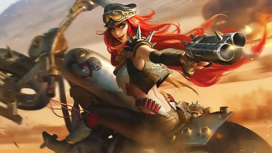 高清荒野女警 厄运小姐 英雄联盟图片,4k高清游戏图片,娟娟壁纸