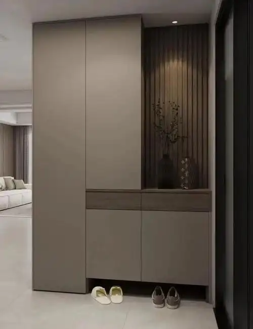 鞋柜要想好看,注意这几个细节.