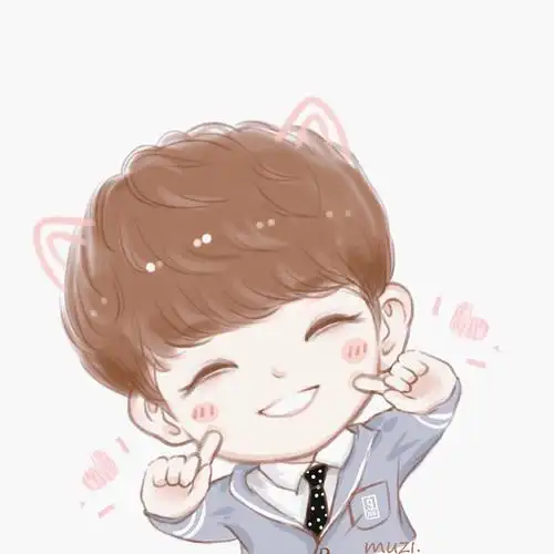 蔡徐坤 偶像剧练习生 可爱q版头像