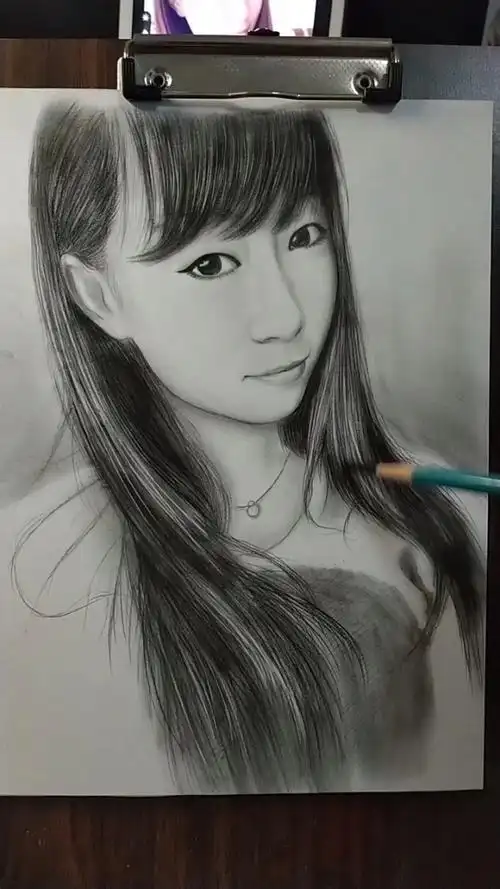 美女肖像画