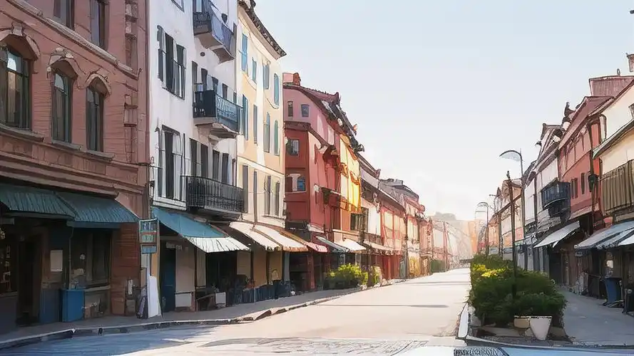 星期日电脑壁纸,高清展示城市街景🏙️