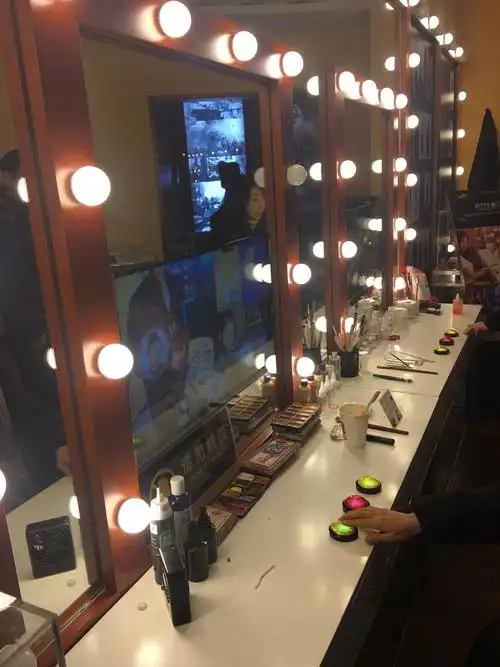 演员们的化妆间参观一下