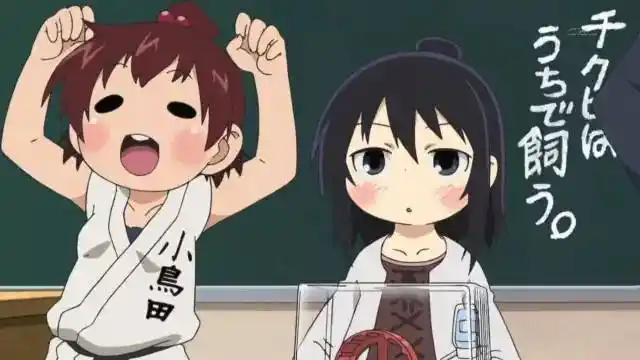 运动细胞发达的双叶,可以双手把体型庞大的爸爸举过头顶,女王气质的