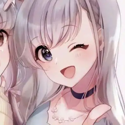 闺蜜头像卡通两张超萌 2021新图片微信头像