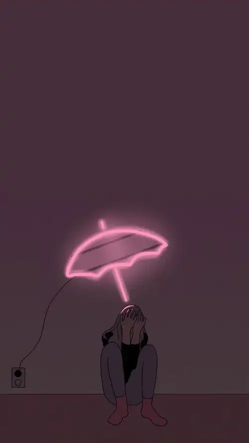 孤独的卡通动漫qq主题皮肤图片下载,图片,微信头像-qq个性网