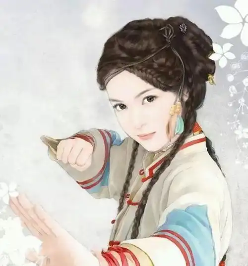古装手绘女子