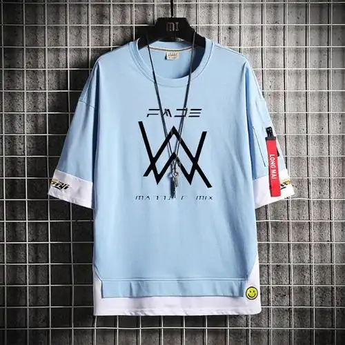 动漫艾伦沃克短袖alanwalker同款djfaded男女日系动漫t恤