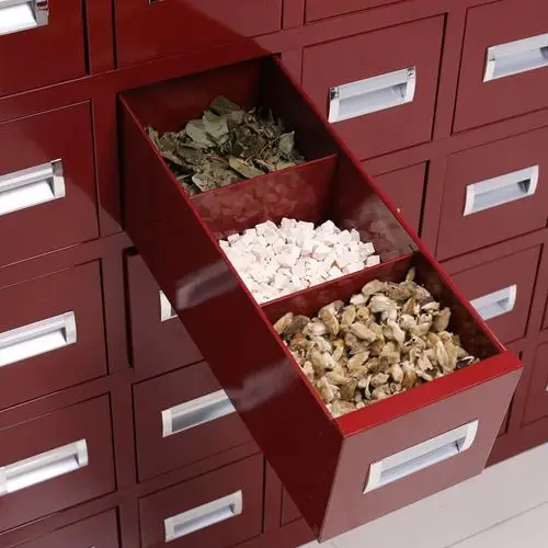 凯尔钢制中药柜多斗多味药柜抽屉铁皮铁皮柜柜子文件柜