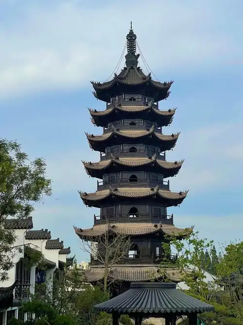 泗泾古镇光影建筑