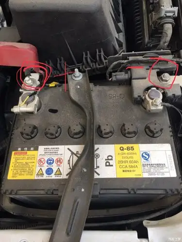 【图】电瓶正负极在哪里?_雷凌论坛_汽车之家论坛