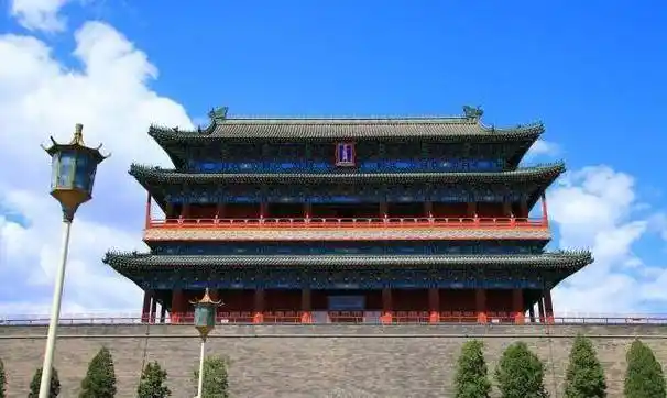 原创清代北京内城九道宫门的分布门门都有寓意和特殊用途