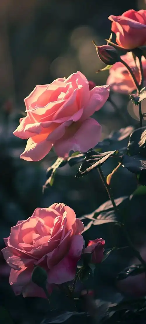 唯美鲜花手机壁纸全面屏适用高清原图