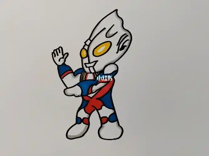 迪迦奥特曼简笔画教程