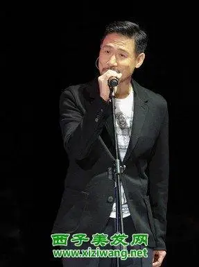 张学友平头西装图片 张学友平头如何剪_明星发型_西子美发网