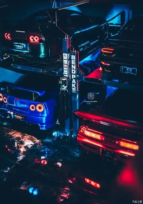 我相信这是每个jdm爱好者的梦想车车库.