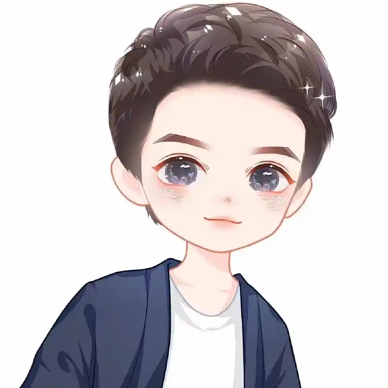 眉清目秀男生头像|阳光开朗男孩|卡通男头像