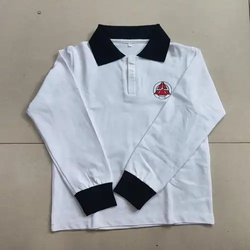 夏秋冬北京八中校服外套校裤短袖纯棉莱卡男女同款 北京八中长袖t恤