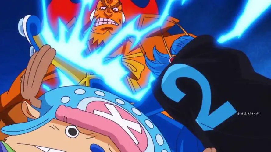 海贼王#海贼王十大帅气变身~第一个,文斯莫克(战斗服变身)-全民小