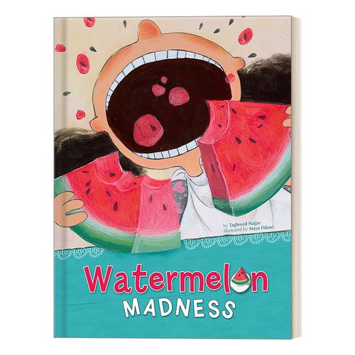 英文原版 watermelon madness 迷恋西瓜 3-8岁儿童精装食物健康绘本