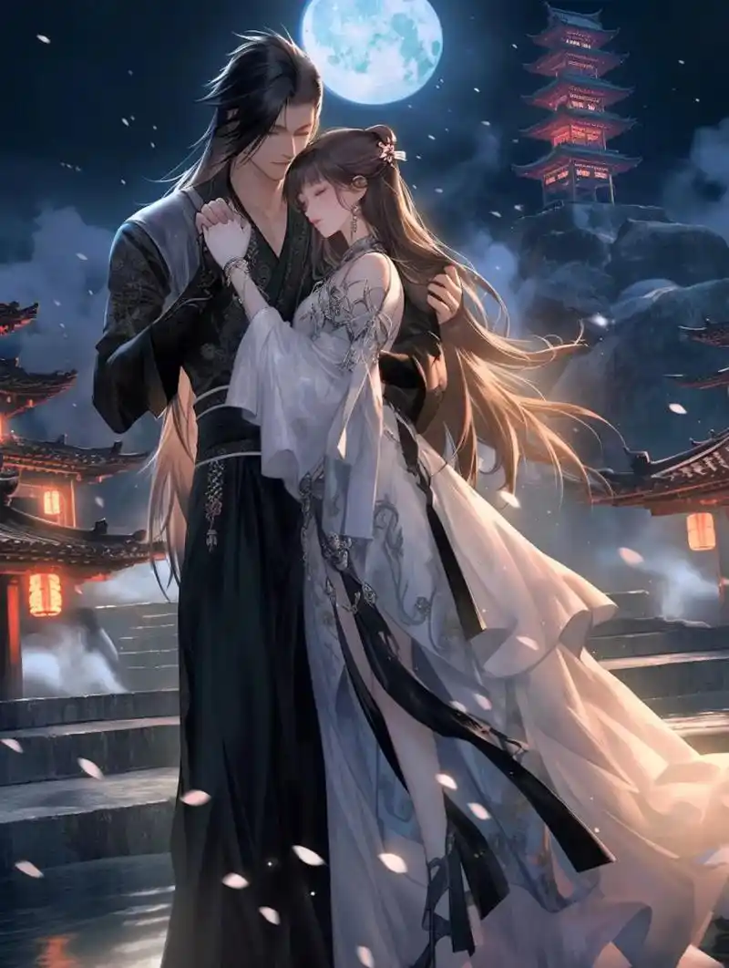 相拥而眠.举眉齐案#动漫美图 #ai二次元 #古风 #情感古 - 抖音