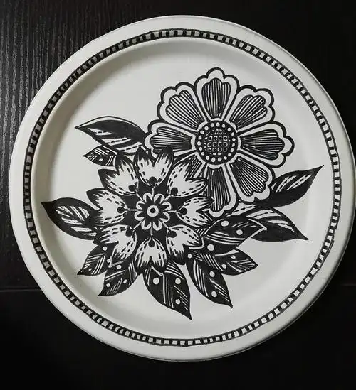 纸盘画单独纹样