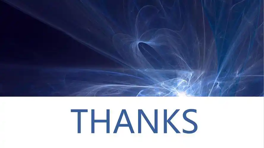 科技感蓝色简约商务工作总结汇报ppt模板