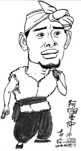 明星的漫画人物简笔画