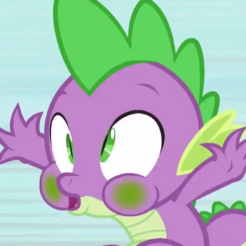 穗龙大头照 超萌穗龙 #小马宝莉# #mlp小马宝莉# #穗龙# #表情包