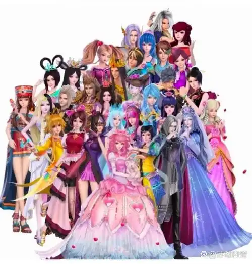 叶罗丽里面的所有角色图片