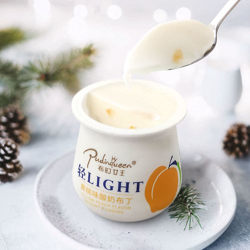 布町女王水果酸奶布丁真实果肉休闲零食儿童网红下午茶口味甜品