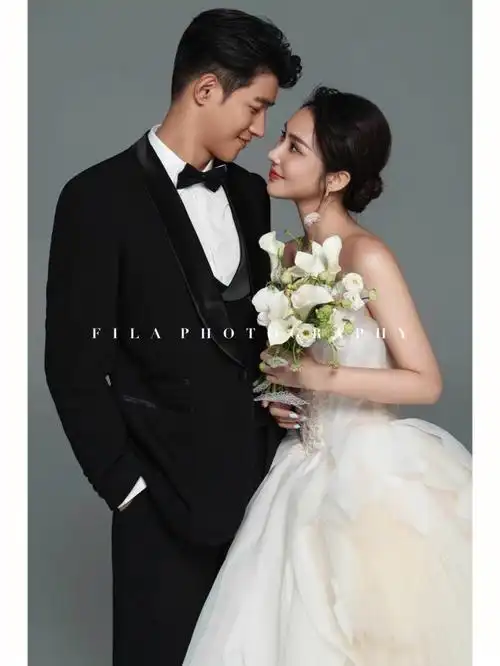 高级明星质感婚纱照快来菲拉打卡吧