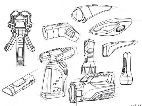 手绘,线稿,产品