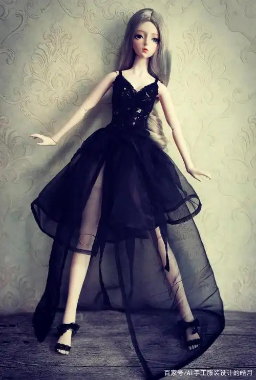 轻松搞定bjd芭比娃娃人偶的时尚服装,衣服原型版就是这样做出来的